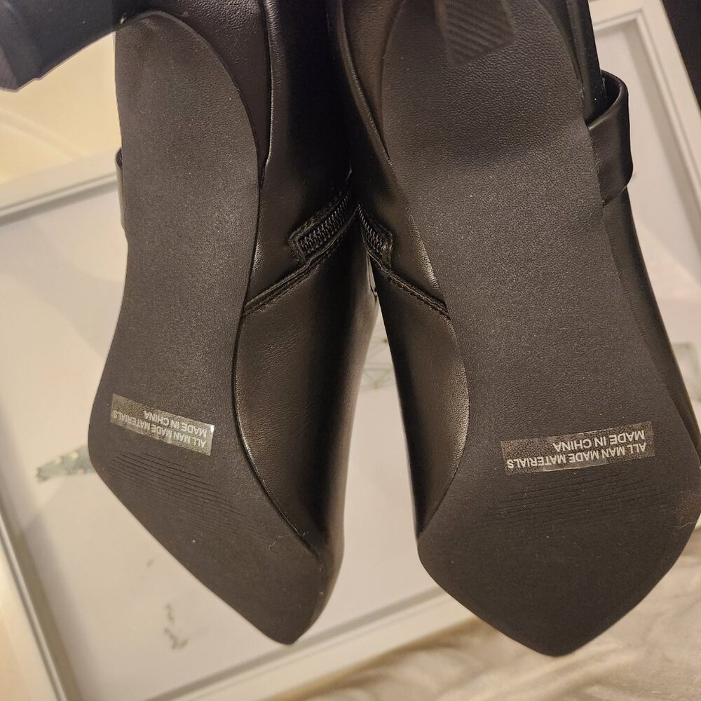 DV Dolce Vita Boots Gavani Black Heeled Boots. NIB. Size 10 - Picture 9 of 12